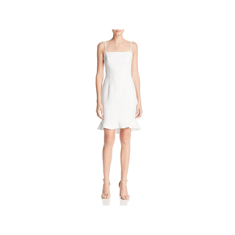 French Connection NWT Ruffle Hem Sheath Dress